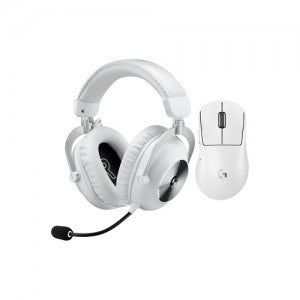 로지텍 G PRO X SUPERLIGHT 2 DEX + PRO X 2 무선 마우스 헤드셋 세트 (화이트)