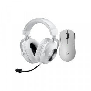 로지텍 G PRO X SUPERLIGHT 2 + PRO X 2 무선 마우스 헤드셋 세트 (화이트)