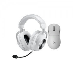 로지텍 G PRO X SUPERLIGHT 2 + PRO X 2 무선 마우스 헤드셋 세트 (화이트)