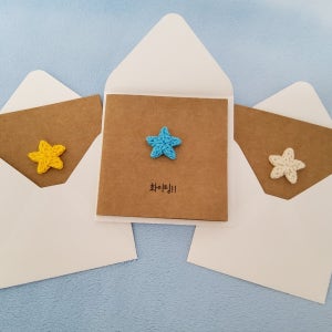 뜨개 별 미니카드 크라프트 시리즈, 하뚜랄라