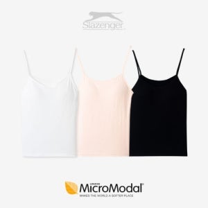 여성 데일리 모달 브라탑 끈조절 나시 2종세트