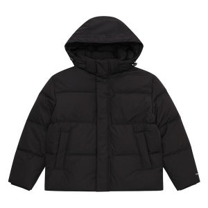 에꼴리에 유니 심플 푸퍼 다운점퍼23D1101