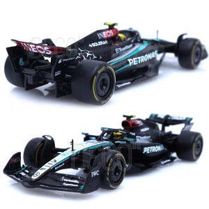 [데코앤] 1:43 벤츠 AMG 페트로나스 F1 W15팀 하드케이스 미니카 다이캐스트