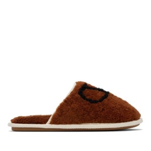 발렌티노 브라운 타 샴브레 울 슬리퍼 252807M231008