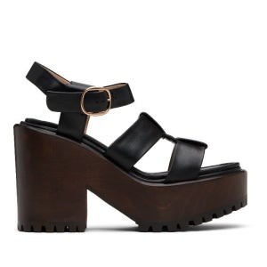 가브리엘라 허스트 가브리엘라허스트 블랙 헤라 플랫폼 샌들 252854F124000