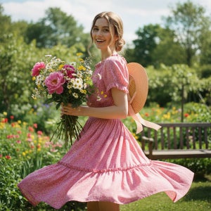 소니아소니아 살랑 로제 스모킹 원피스, 소니아소니아(SoniaSonia)