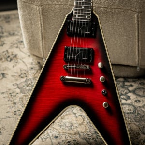 [특별세일! + PRS 케이블 증정!] Epiphone Dave Mustaine Prophecy Flying V Figured - Aged Dark Red Burst (신품) -
