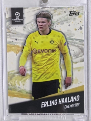 2021 Topps X Giovanni Reyna American Dream 엘링 홀란드 홀란 UEFA 챔피언스리그 유럽 축구 카드