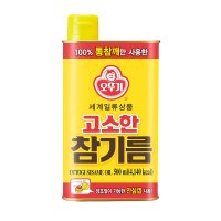 오뚜기 고소한 참기름 500ml