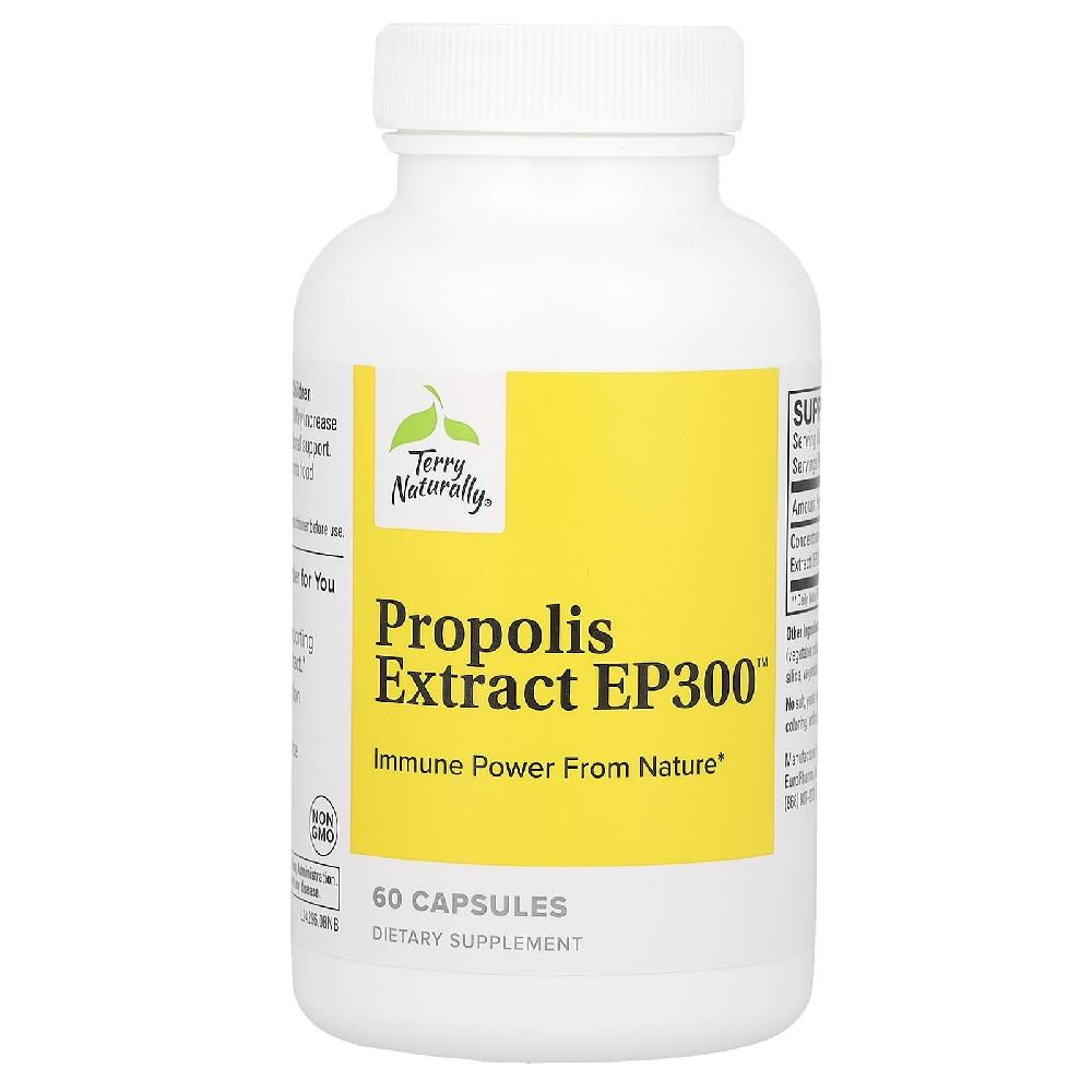 <b>테리내추럴리</b> 프로폴리스 200mg Propolis Extract EP300 캡슐 60정  1개