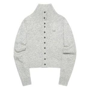 LEE 하이넥 카라 가디건 LE2503CD63