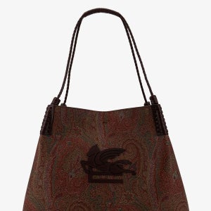 [에트로] (WOMAN) 26FW Coated canvas shoulder bag with Paisley Jacquard pattern WP1D0028-AA060M0019
