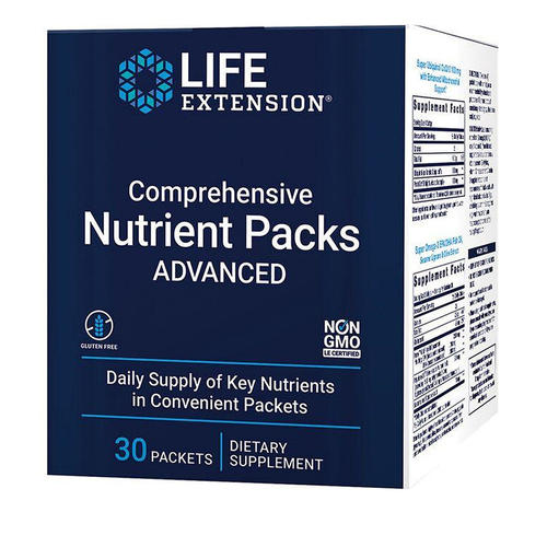 Life Extension라이프익스텐션 <b>컴프리헨시브</b> 뉴트리션팩 어드밴스드 종합 멀티 비타민 30개입