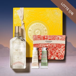 [롯데백화점] 록시땅 [기프트][단독] 뉘 페스티브 EDT 세트 (+핸드 크림 10ml 2종 + 파우치) LE1220521798