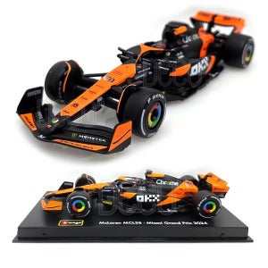 [데코앤] 1:43 맥라렌 MCL38 마이애미 오스카 피아스트리 NO.81 하드케이스 미니카 다이캐스트