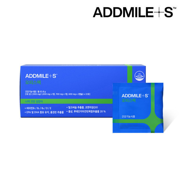 애드마일스 신풍제약 애드마일스 <b>오피스</b>팩 1box 22포 / 올인원 <b>멀티</b>비타민 <b>멀티팩</b>