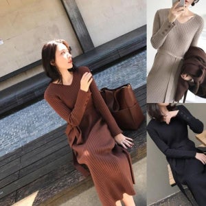 [오노마] ONM 빅사이즈 정장 99 여자 여친룩 롱원피스 청원피스 면