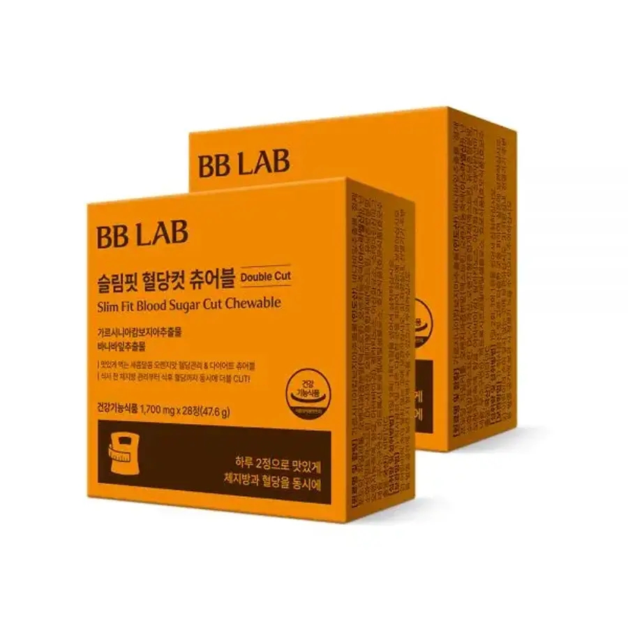 뉴트리원 <b>비비랩 슬림핏</b> 혈당컷 츄어블 56정 OB826004