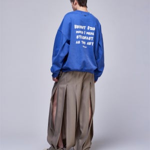 [송지오] 송지오 컬렉션 페인티드 포에트리 크루넥 블루 SH2TS705BL SH2TS705BL