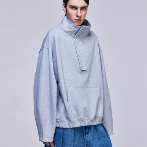 [송지오] 송지오 컬렉션 유스 아쿠아렐 코쿤 하이넥 멜란지 그레이 SH2TS711MG SH2TS711MG