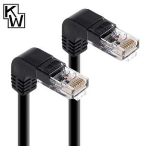 KW HH89EP16 CAT.6 UTP 랜 케이블 3m (아래쪽 꺾임) KW603DN