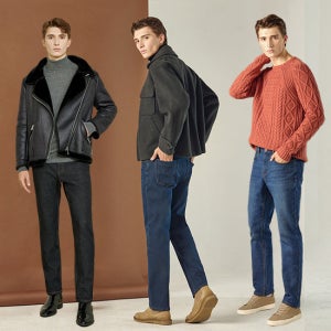 맥스튜어트 남성 라이크라 플리스 본딩 데님 3종 TV상품