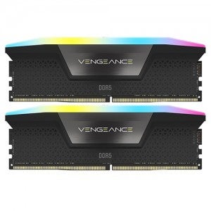 CORSAIR DDR5-7200 CL34 VENGEANCE RGB BLACK 패키지 (32GB(16Gx2))