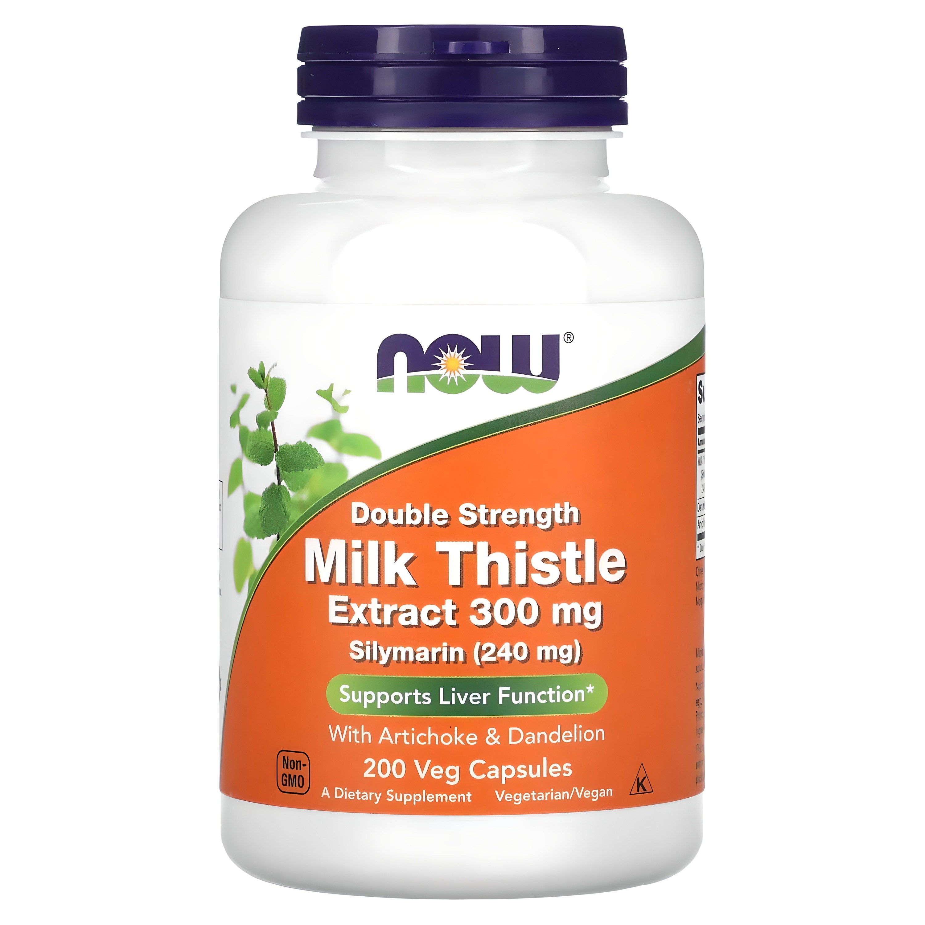 나우푸드 실리마린 밀크 시슬 추출물 300mg 베지 캡슐  200정  1개