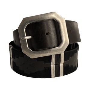 가우초 폴로 벨트 (영국산 브라이들 소가죽)