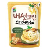 대상 청정원 버섯크림 스파게티 소스 250g