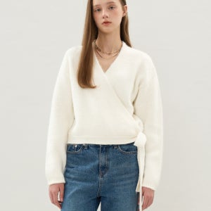 [올리브 데 올리브] 랩 스타일 니트 가디건 OH5WDB800 5007875645