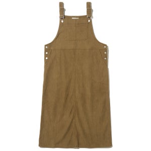 [로아드로아] 코듀로이 스위트 오버롤 원피스 (브라운) RD25FD1402