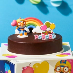 파리바게뜨 뽀로로와 풍선여행 케이크