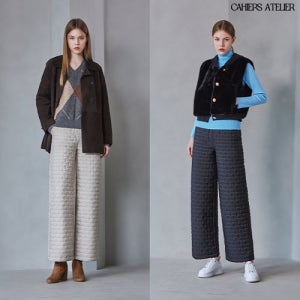 까이에 아뜰리에 25FW 퀼팅 패딩팬츠 2종