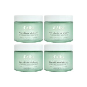 달바 데일리 마일드 시카 카밍 패드 50매 165ml 4개
