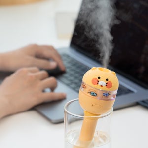 카카오프렌즈 카카오프렌즈 아쿠아보틀 스틱형 무선 가습기 휴대용 탁상용 무드등 저소음 미니 가습기