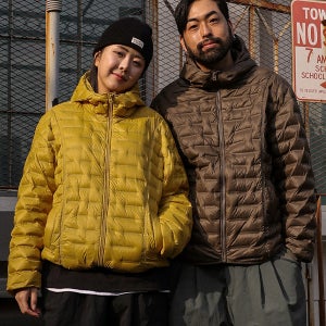 (M-7XL)차바리아 오리털 후드패딩 25137[UUS 빅사이즈 지그재그누빔 밑단스트링 커플룩]