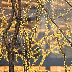 [엠더블유스토어] MW글로벌 인테리어 (리모콘포함) 조명 LED 장식 300구 크리스마스 전구 트리 캠핑 투명선 30m_42270234