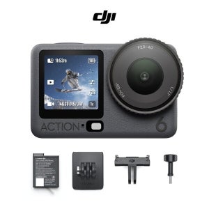 DJI 오즈모 액션6 액션캠 카메라 (Osmo Action 6 스탠다드 콤보)