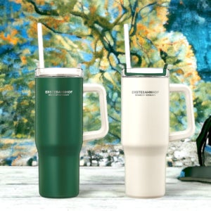 에스테반 루헨 핸들보온보냉 텀블러 887ML 기념품 판촉물 맞춤제작