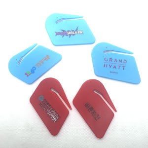 택배박스 우편물 개봉칼 언박싱 약봉지 안전칼 칼라 로고인쇄 기념품 판촉물 맞춤제작