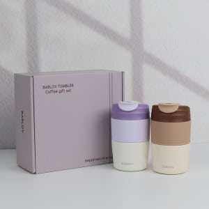 바블로브 316고급스테인레스 텀블러 선물세트 400ml TT800 기념품 판촉물 맞춤제작