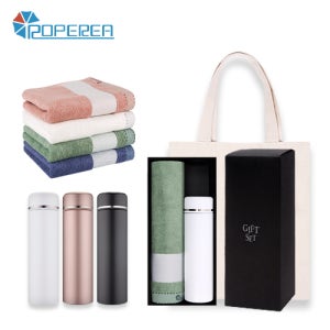 로페리아 샤프란뱀부얀130전사타올포시즌316 스테인레스챠망텀블러500ml세트 기념품 판촉물 맞춤제작