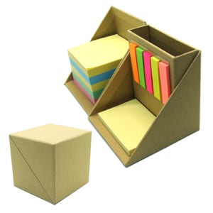 [큐브디자인 점착식 메모지] 포스트잇/점착시메모지 기념품 판촉물 맞춤제작