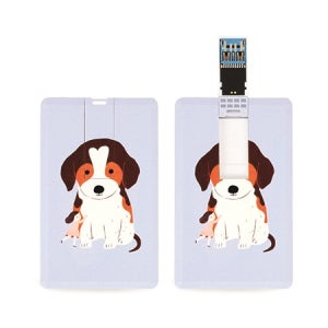 망고스토리지 카드형 USB3.0메모리 128GB 기념품 판촉물 맞춤제작