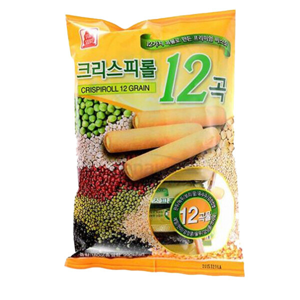 PEITIEN 크리스피롤 12곡 곡물 과자 스낵