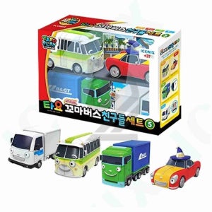 아이코닉스 꼬마버스 타요 친구들세트5 미니카장난감 타요버스장난감 타요버스