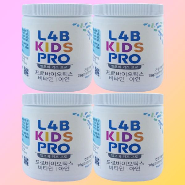 4통 MIA <b>엘포비키즈</b> 유산균 프로 510526