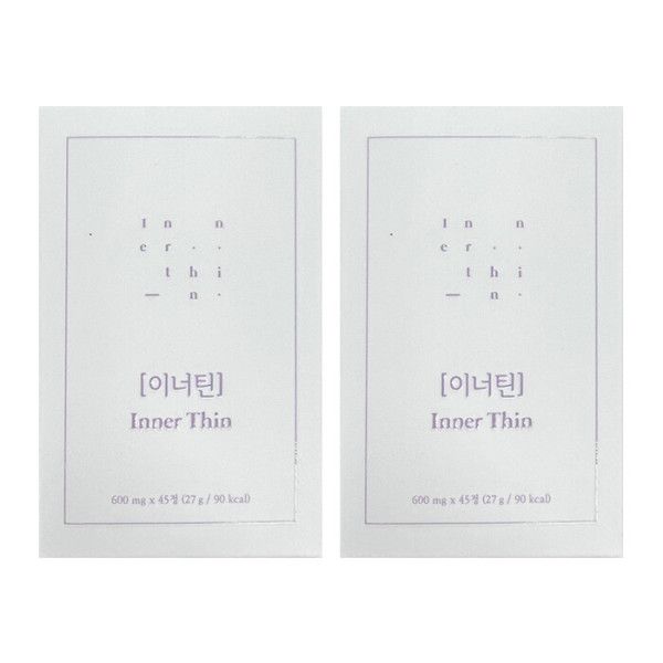 <b>브이인유</b> 이너틴 <b>브로멜라인</b> 파파인 600<b>mg</b> x 45정 1+1 515380