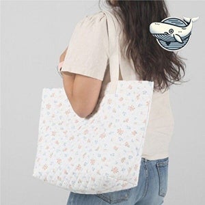 고품질 아기필수 누빔 패턴 메신저백 키즈용 소지품가방 아기짐가방 애기용품정리함 아기용품가방 WFH6UPS